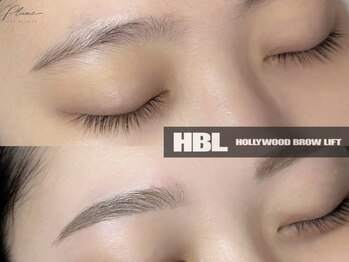 プリュームアイビューティー 銀座一丁目店/【ハリウッドブロウリフト】