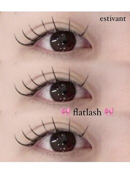 エスティバン 心斎橋(ESTIVANT)/フラットラッシュ100本デザイン