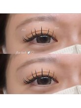 バグズ ヘアデザイン 桔梗が丘店(Baguz HAIR DESIGN)/♪フラットラッシュ120本♪