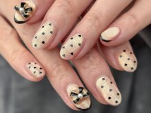 定額デザイン　ドットネイル