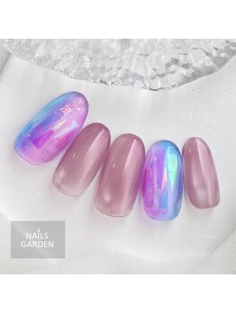 ネイルズガーデン(NAILS GARDEN)/オーロラネイル