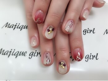 ネイルサロン マジックガール(Nail Salon MagiqueGirl)/【和風ネイル】