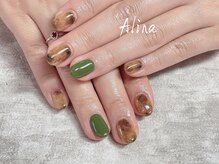 エリナネイルサロン池袋(Alina Nail Salon)/プレミアム定額デザイン6500円