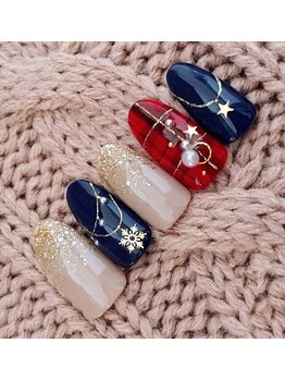 サンネイルルーム(sun nail room)/クリスマスネイル【完全個室】