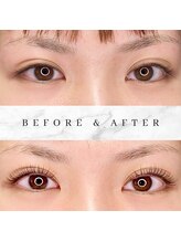 エミニー(EMINY)/まつげパーマ、ビフォーアフター