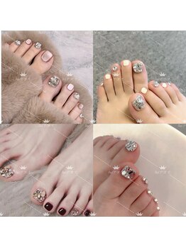 アオイ アイラッシュ 大久保店/フットネイルデザイン