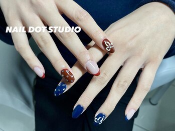 ネイルドットスタジオ 堺筋本町(NAIL DOT STUDIO)/90分アート