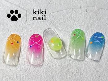 キキネイル 溝の口(kikinail)/夏デザイン/ヨーヨーネイル