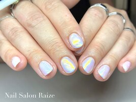 ミラーネイル/オーロラネイル