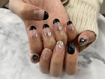 Nail & Eye Basic 川越店【パラジェル/フィルイン/ネイルスクール併設店】/持ち込みデザイン