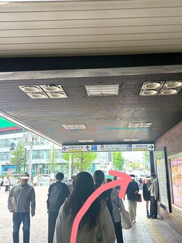 ミライ小顔 新宿店(MIRAI小顔)/道案内2