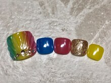 ネイルサロン ウノ 湘南平塚(UNO)/オーロラFoot