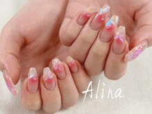 エリナネイルサロン池袋(Alina Nail Salon)/チークネイル/韓国ネイル