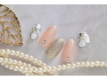 ネイルサロンアンドスクール ミュー(Nail Salon & school mieux)/フラワーネイル