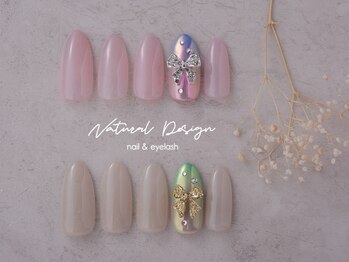 ナチュラルデザイン 品川本店(Natural Design)/ワンポイントArtネイル/本田