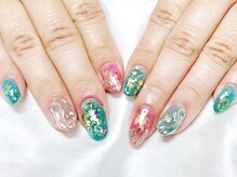 ティー クリア ネイルアンドアイラッシュ 中島店(T.Clear Nail & Eyelash)/ニュアンスネイル