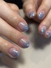 【Hand】伸びても目立ちにくい◎ラメグラデーション　¥7,700 → ¥7,150