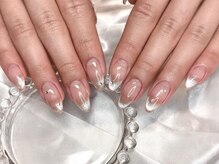 アコテアット ネイル アイ(acote @)/マグネットフレンチ/担当小清水