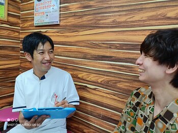 長岡整骨院/丁寧なカウンセリング