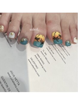 フットネイルデザイン