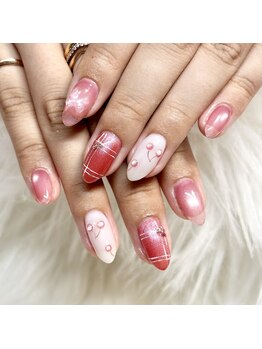 マイオティック ネイル(miotic nail)/さくらんぼデザイン