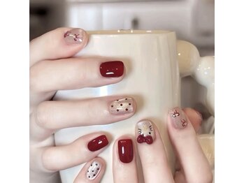 スーパーガール(supergirl)/定額デザインネイル¥6280