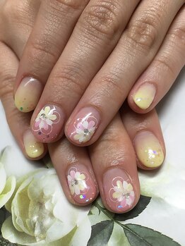 リルカネイル(Re'Luca nail)/フラワー*デザインコース