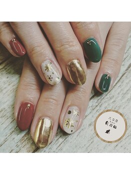 爪工房 コォム(kam)/冬ネイル