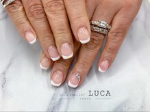 ネイルアトリエルカ(nail atelier LUCA)/W-651 バーチャルフレンチネイル