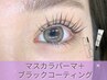 【*再来】まつぱ＋韓国マスカラパーマ＋ブラックコーティング￥7400→¥5200