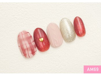 ワンラブネイルズ 池袋店(One Love Nails)/【定額】6490円★　ハート