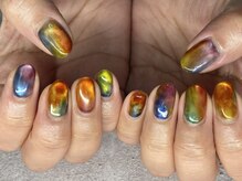 エアネイル(eA NAIL)/カラフルニュアンス/¥11000