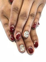 アース ネイルアイラッシュ 前橋店(EARTH Nail&Eyelash)/埋め尽くしネイル☆￥12000