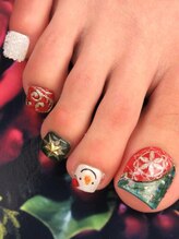 カラーズ 浜松店(colors)/スノーマン！！ネイル( *´艸｀)