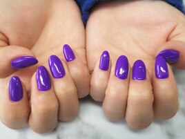 冬のワンカラーネイル