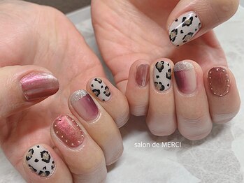 サロン ド メルシー(Salon de MERCI)/ヒョウ×ニュアンス☆