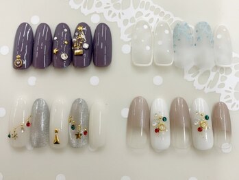 プルミエ ネイル(Premier Nail)/Xmasネイル★¥9900定額