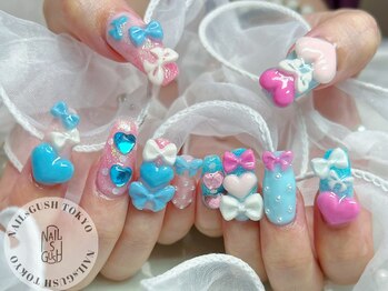 ネイルズガッシュトウキョウ 横浜西口店(NAILsGUSH TOKYO)/3D/ギャルネイル