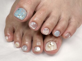 華やかおしゃれネイル*