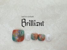 ネイルアンドまつげエクステのお店 ブリリアント 草加(Brilliant)/Foot 　定額11000円コース