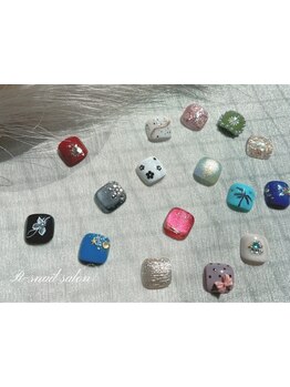 カラー・パーツの種類が豊富