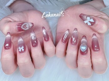 レーハ(Leha)の写真/好立地で通いやすさ◎【ワンカラー/ラメグラデーション¥3780-をご用意♪】オフ込みで何度でもOK♪