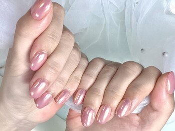 ネイルネージュ 錦糸町(Nail Neige)/ミラーネイル/オーロラネイル