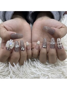 チェックネイル