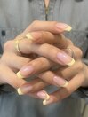 butter-yellow french.