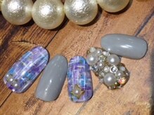 ネスト(Nest)/寒色ツイード