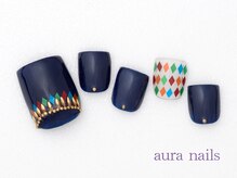 アウラネイルズ(aura nails)/●フットジェル　￥９，９００