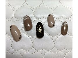 バレンタインネイル