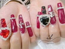 イル 神戸店/フラッシュ×パーツネイル