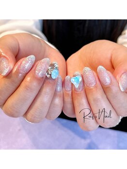 ラズネイル(RUZ'S NAIL)/キラキラネイル(ハート)